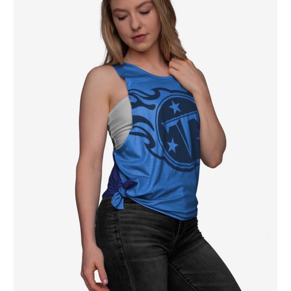 FOCO TENNESSEE TITANS side tie TANK TOP